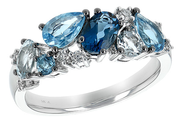 M189-73356: LDS RG 2.05 BLUE TOPAZ 2.16 TGW