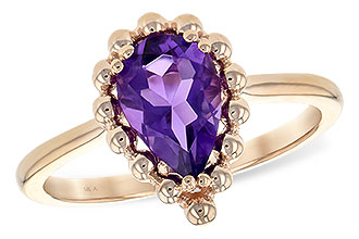 M189-76974: LDS RING 1.06 CT AMETHYST