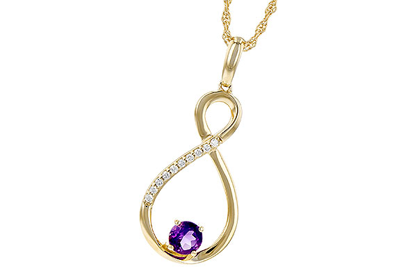 M273-36910: NECK .22 AMETHYST .27 TGW