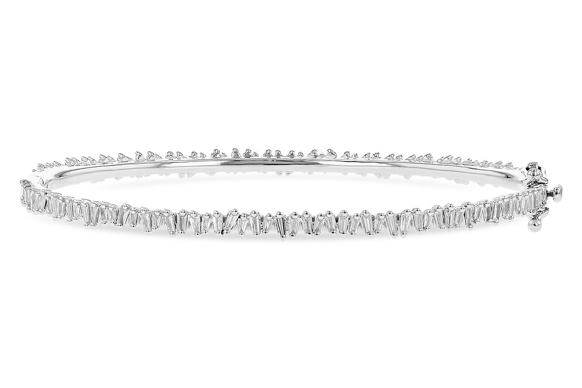 M273-37865: BANGLE .75 TW BAGUETTE DIAS