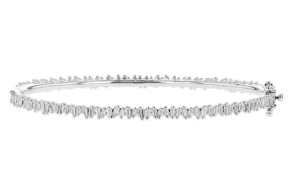 M273-37865: BANGLE .75 TW BAGUETTE DIAS
