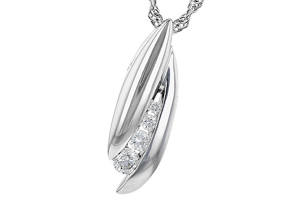 M273-39638: NECKLACE .17 TW