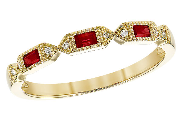 M273-39710: LDS WED RG .12 RUBY .14 TGW