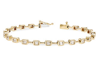 M274-32401: BRACELET .90 TW BAGUETTE