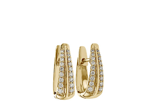 M275-21501: EARRINGS .25 TW