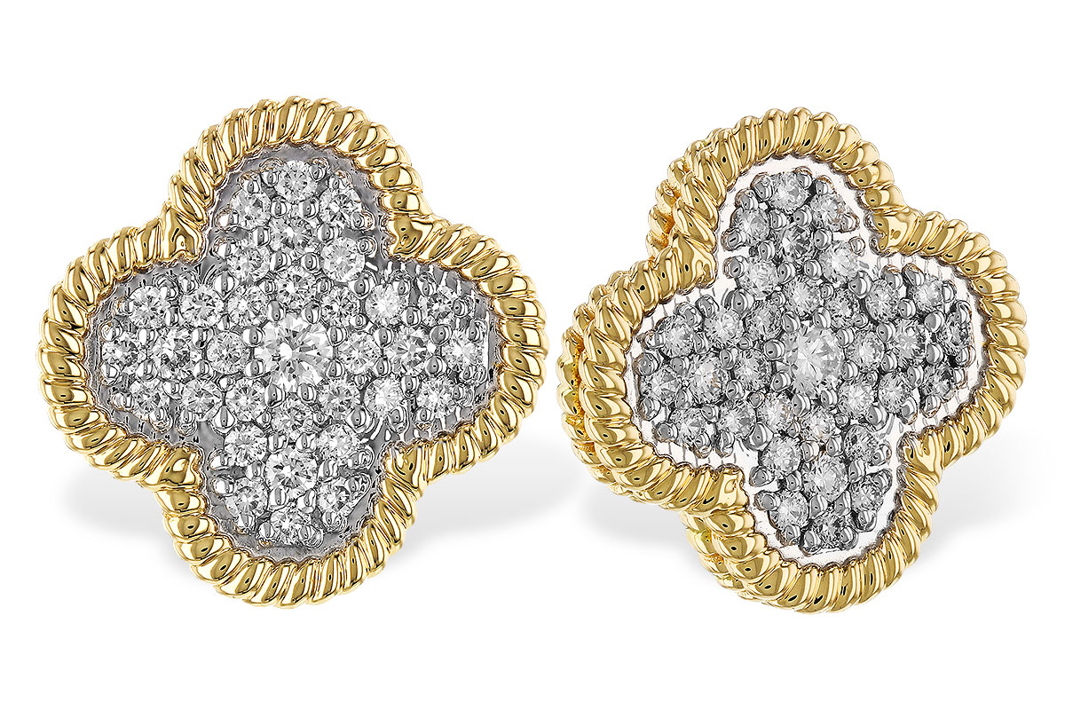 M275-23329: EARRINGS .50 TW