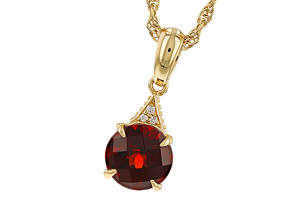 M275-25110: NECK 1.46 GARNET 1.47 TGW (7MM RD)