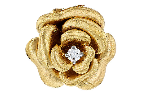 M276-09701: PENDANT .03CT (LARGE FLOWER PENDANT FROM G276-09693)