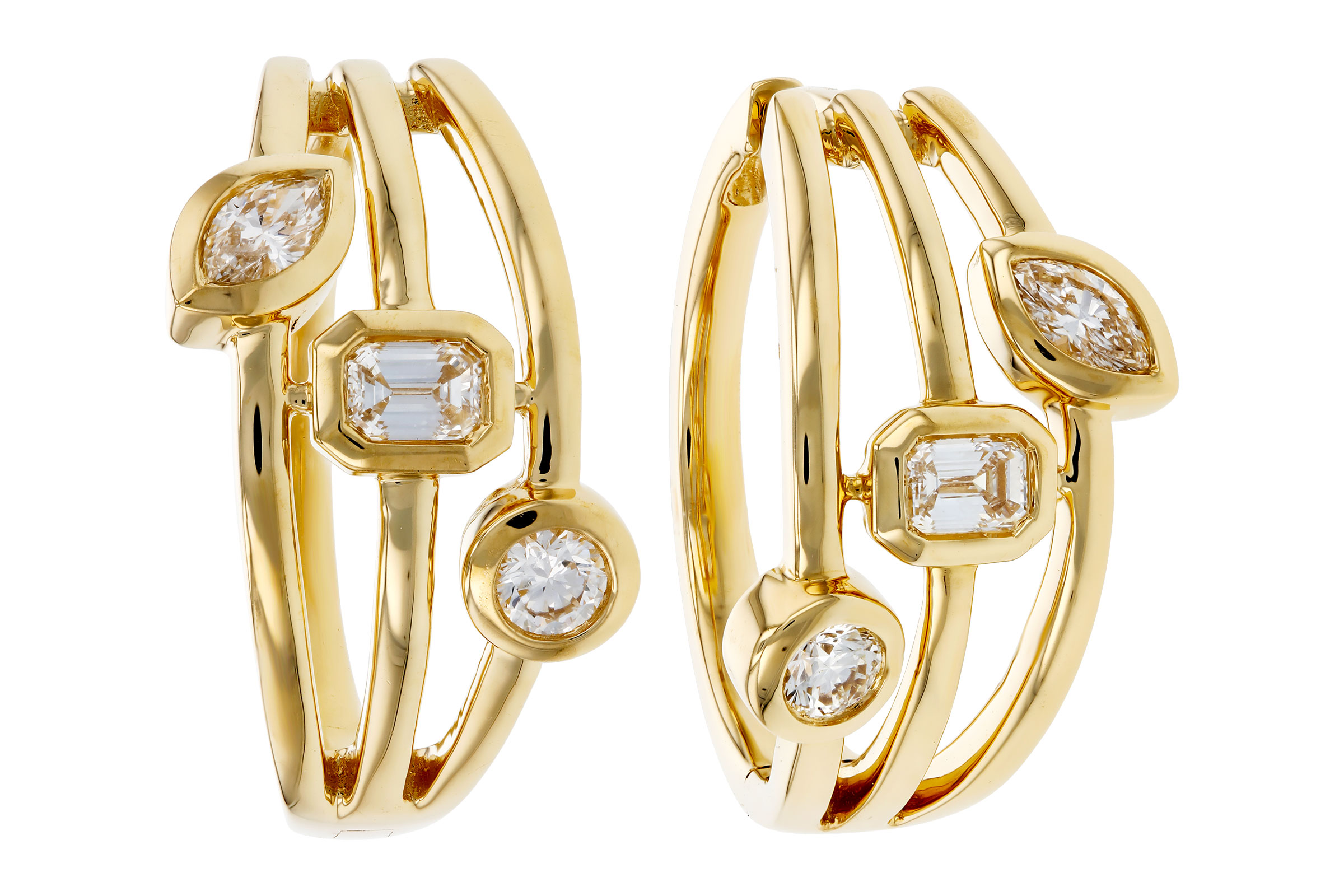 M276-10601: EARRINGS .45 TW (BR/EC/MQ)