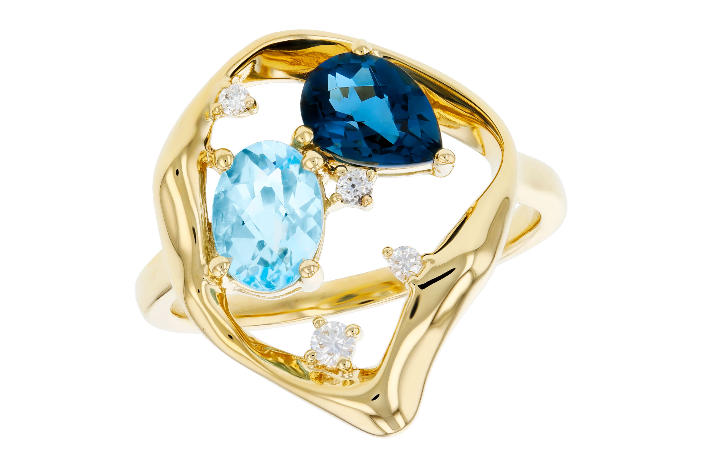 M276-12374: LDS RG 1.60 TW BLUE TOPAZ 1.67 TGW (7x5MM BT)